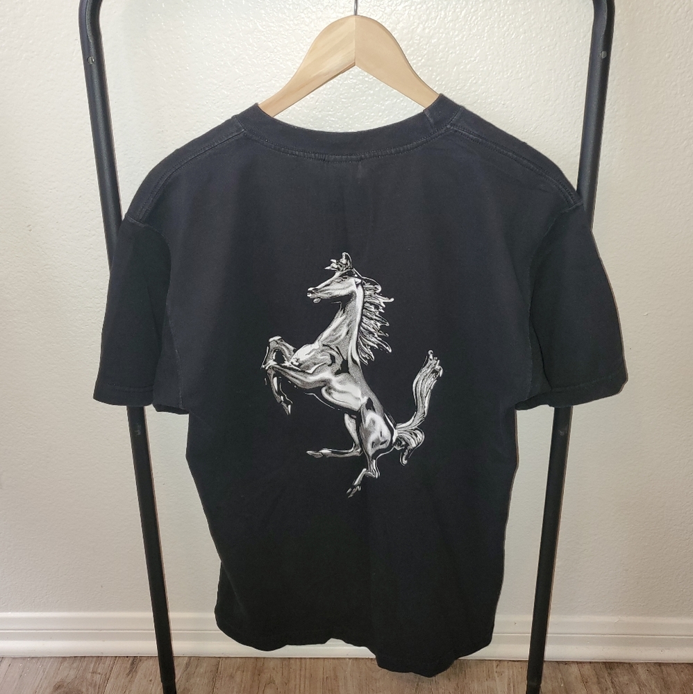 📍Vintage Scuderia Ferrari F1 black shirt